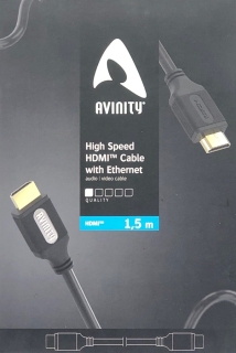 Avinity High-Speed HDMI-Kabel 4K vergoldet 1,5 m