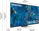 SAMSUNG GQ65QN95BATXZG 163 cm, 65 Zoll 4K Ultra HD Neo QLED TV, Auspackware, wie neu