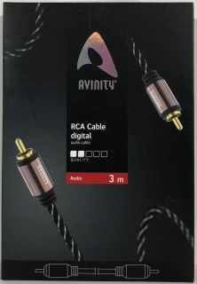 Avinity RCA Digitalkabel 3,0 m vergoldet