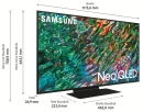 SAMSUNG GQ50QN90BATXZG 125 cm, 50 Zoll 4K Ultra HD Neo QLED TV
