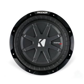 Kicker CompR10 2x1Ohm 25cm Doppelschwingspulen Subwoofer