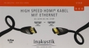 Inakustik Star High-Speed HDMI Kabel 0,75 m mit Ethernet