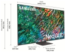 SAMSUNG GQ65QN92BATXZG 163 cm, 65 Zoll 4K Ultra HD Neo QLED TV