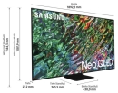 SAMSUNG GQ85QN90BATXZG 214 cm, 85 Zoll 4K Ultra HD Neo QLED TV