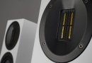 Scansonic M10 + Single Stands Weiß - Regallautsprecher, Paar | Aussteller, gut
