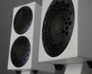 Scansonic M10 + Single Stands Weiß - Regallautsprecher, Paar | Aussteller, gut