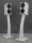 Scansonic M10 + Single Stands Weiß - Regallautsprecher, Paar | Aussteller, gut