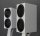 Scansonic M10 + Single Stands Weiß - Regallautsprecher, Paar | Aussteller, gut