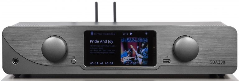 ATOLL SDA 200 Signature Alu-Schwarz HighEnd Netzwerk-Streamer Vollver ...