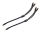 AIV 890354 2 x Y-Cinch Kabel - Blau transparent 2x Stecker - 1x Buchse    -    890354