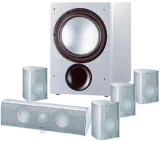 Elac 5.1 Cinema XL Set III Alu Silber HG - 5.1-Kanal Lautsprecherset UVP war 999.-€