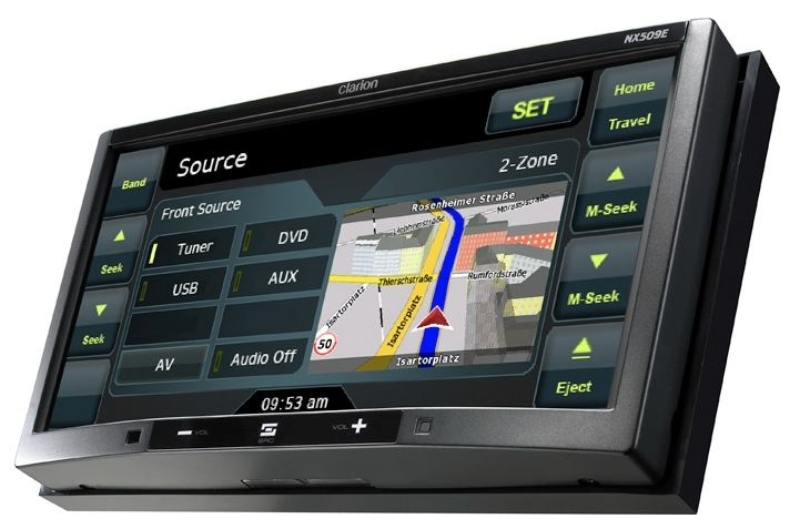 Clarion NX509E - Autoradio mit Navigation 2 DIN | Auspackware, wie 