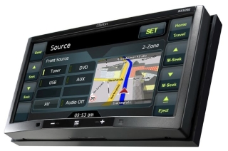 Clarion NX509E (N1) Aussteller - Autoradio mit Navigation 2 DIN