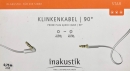 Inakustik Star Klinkenkabel mit 90° Winkel 0,75 m