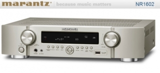 Marantz NR1602 Silber/Gold - 7.1 Kanal AV Receiver