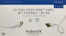 Inakustik Premium XS High-Speed HDMI-Kabel auf HDMI-Micro...