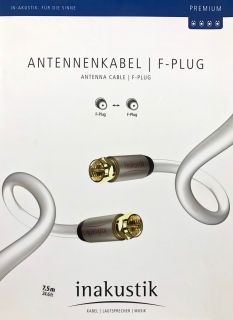 Inakustik Premium Antennenkabel F-Plug 7,5 m