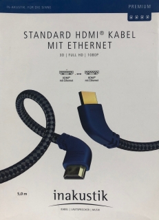 Inakustik Premium High-Speed HDMI-Kabel mit Ethernet HDMI2.0b 5,0 m