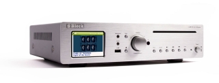 Audioblock CVR-10 Diamantsilber - Internet-Receiver mit 2x30 Watt, Bluetooth, DAB+