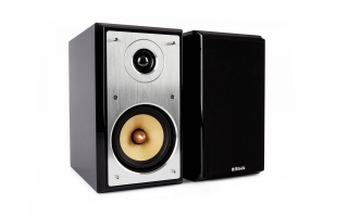 Audioblock S-50 Schwarz - Regallautsprecher, Paarpreis