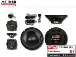 Audio System X 200 Golf V - X-Ion Series 3-Wege Special Front Compo System Golf V