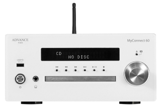 Advance Paris MyConnect 60 Weiss Alll-in-One System DAB+ Streaming CD | Auspackware, wie neu