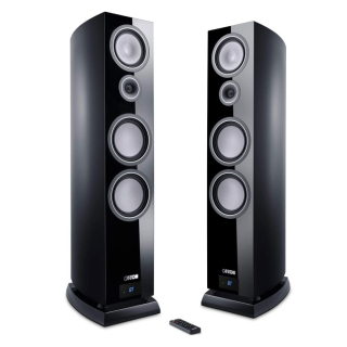 Canton Smart Vento 9 S2 Schwarz Hochglanz Neu Paar