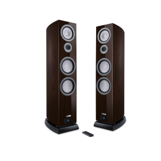Canton Smart Vento 9 S2 - Wireless Aktiv-Lautsprecher, Paar Nussbaum Dunkel HG | Neu