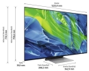 SAMSUNG GQ65S95BATXZG ++ GRATIS WANDHALTER ++ 163 cm, 65 Zoll 4K Ultra HD OLED TV, Auspackware, sehr gut