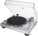 Audio Technica AT-LP120xUSB + Silber + Plattenspieler mit AT-VM95E Tonabnehmer