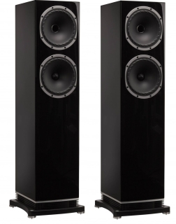 Fyne Audio F502 - HighEnd Standlautsprecher, Paar Schwarz HG | UVP 2499 €