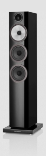 Bowers & Wilkins B&W 704 S3 - Standlautsprecher, Stück Glanzschwarz