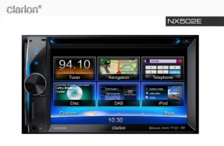 Clarion NX502E - 2-DIN-DVD-MULTIMEDIA-STATION MIT NAVIGATION, N3 - UVP war 799 €