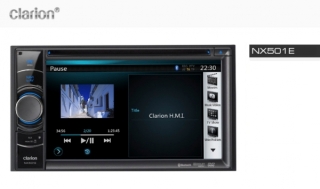 Clarion NX501E 2-DIN 6,2"-TOUCHPANEL-STEUERUNG mit Navigation, N7 - UVP war 699€