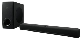 YAMAHA SR-C30A Schwarz Kompakte Soundbar mit kabellosem Subwoofer | Neu