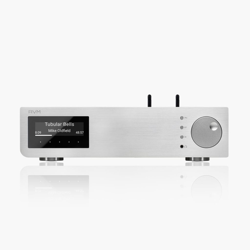AVM Inspiration AS 2.3 - All-In-One Compact Streaming Receiver Silber ...