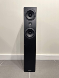 ASW GENIUS 410 Einzelstück Aussteller(N7)Schwarz Standlautsprecher UVP 1599,00€