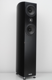 ASW GENIUS 410 - Standlautsprecher, Schwarz Schleiflack | Einzelstück, siehe Fotos