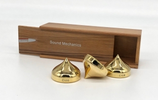 Sound Mechanics C100 Gold - High-End Spikes 3er Set UVP war 249 €