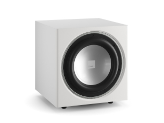 DALI SUB E-9 F Weiss - Aktiv-Subwoofer 220 W | Auspackware, wie neu