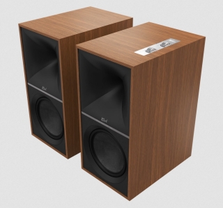 Klipsch The Nines ++ BLACK-DEAL-DAYS ++ Walnuss Aktiv Regallautsprecher, Paar | Neu