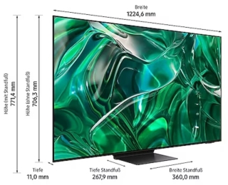 SAMSUNG GQ55S95CATXZG 138 cm, 55 Zoll 4K Ultra HD OLED TV, 1.699,00 €