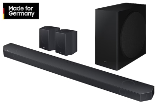 SAMSUNG HW-Q935GC/ZG 9.1.4-Kanal-Surround-Soundbar mit externem 8" wireless Subwoofer