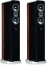 Q Acoustics Concept 500 Black/Rosewood Standlautsprecher Paar | Auspackware, wie neu