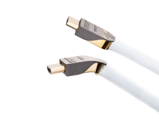 Supra Cables High Speed HDMI Kabel MET-S/B abnehmbaren Stecker mit Ethernet