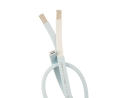 Supra Cables Ply Lautsprecherkabel, Preis pro Meter 2x2,0mm² Eis Blau