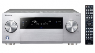 Pioneer SC-LX57-S Silber - 9.2-Kanal AV-Receiver mit 9x HDMI, AirPlay, DLNA, 4K Ultra-HD Upscaling, WiFi und MHL für Android