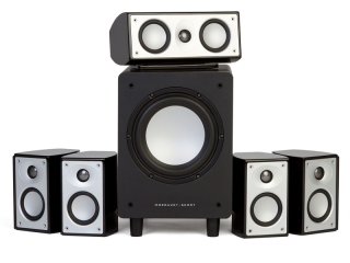 Mordaunt Short Alumni System - 5.1-Heimkino-Lautsprechersystem, Schwarz | Neu