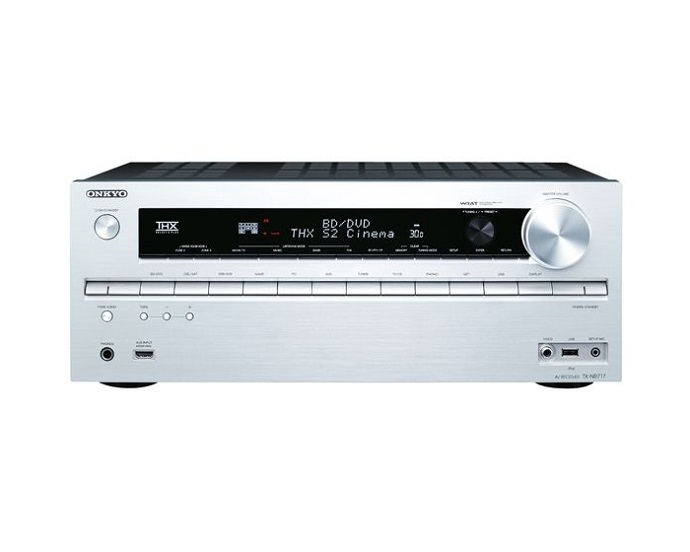 Onkyo TX-NR717 Silber - 7.2-Kanal AV-Receiver | Auspackware, sehr
