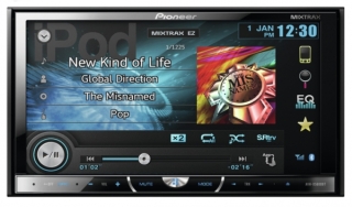 Pioneer AVH-X5600BT - N3 - Mediacenter mit 7-Zoll-Touchscreen, Bluetooth, iPod/iPhone/Android-Steuerung, USB/AUX, MIXTRAX EZ, AppRadio-Modus und MirrorLink (2-DIN) aus Demo